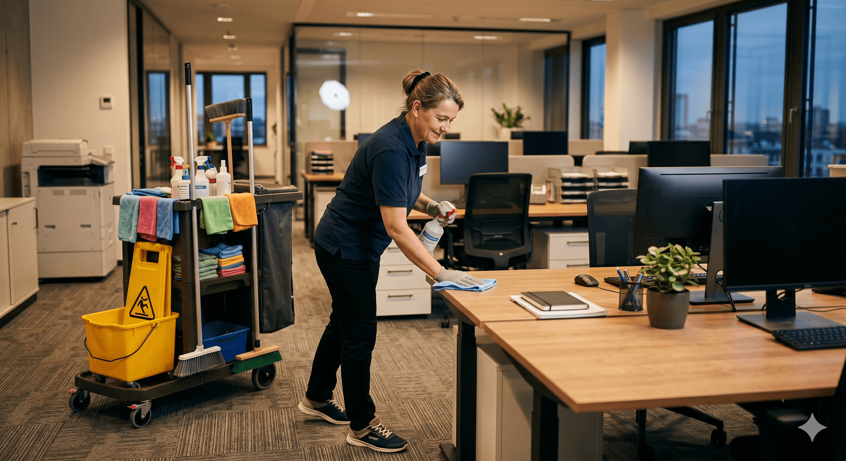 Büroreinigung richtig planen: Checkliste & Frequenz